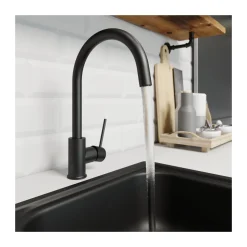 Lenz Küchenarmatur LIO schwarz