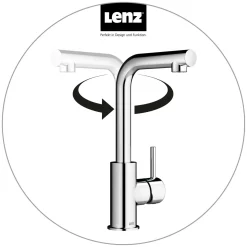 Lenz Waschtischarmatur HOKU chrom