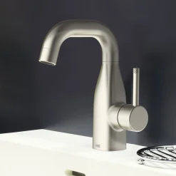 Lenz Waschtischarmatur POLA Edelstahloptik