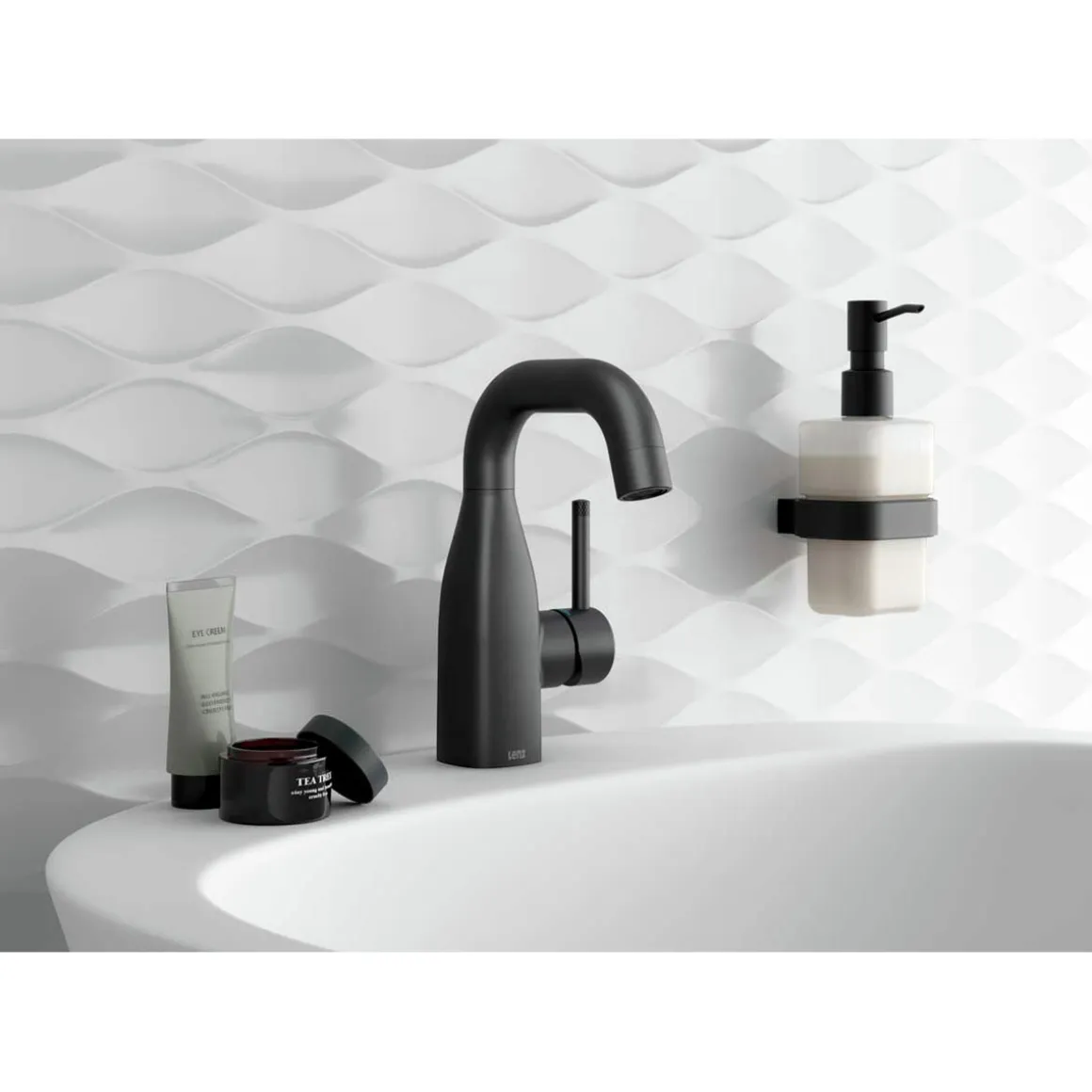 Lenz Waschtischarmatur POLA schwarz