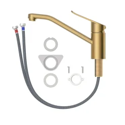 LENZ Spültischarmatur Mila Anti-Fingerabdruck Gold