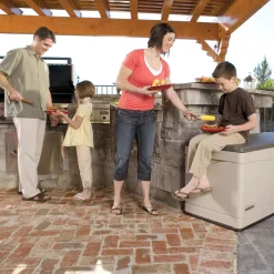 Lifetime Kissenbox 495 L 61x152,5x67cm Lichtgrau