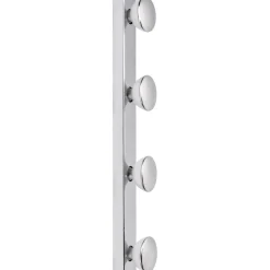 Lightme Badleuchte Aqua IP 44 4er Hollywood Spiegelleuchte Chrom