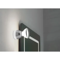 Lightme Badleuchte Aqua IP 44 Kopfspiegelleuchte Chrom