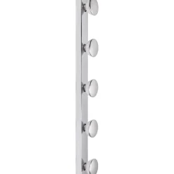 Lightme Badleuchte Aqua IP 44 5er Hollywood Spiegelleuchte Chrom