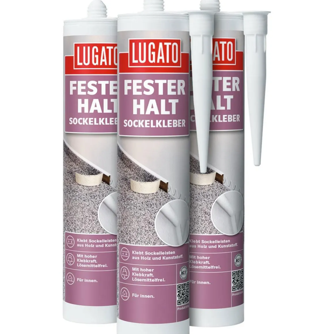 Lugato Sockelkleber Fester Halt 450 g