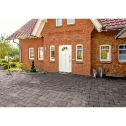 Lusit Antik Pflaster 21 x 14 x 7 cm Anthrazit ohne