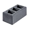 Lusit Mini Vollstein Bellamur 40 x 20 x 16,5 cm grau anthrazit