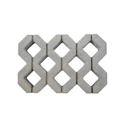 Lusit Rasengitterstein 60 x 40 x 8 cm grau