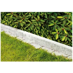 Lusit Rasenkante grau 5 x 15 x 100 cm