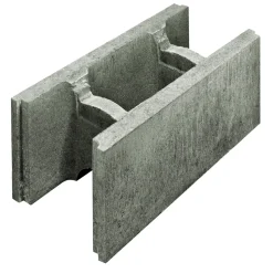 Lusit Schalungsstein 50 x 25 x 24 cm grau