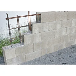 Lusit Schalungsstein 50 x 25 x 24 cm grau