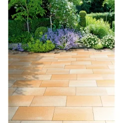 Lusit Terrassenplatte Samoa Diamant-saharaweiß