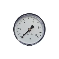 Manometer 0-10 Bar 1/4" Anschluß hinten