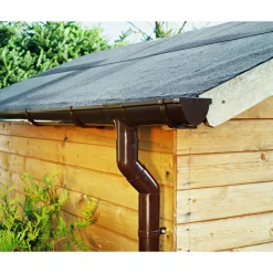 Marley Duplex-Dachrinne grau 200 cm