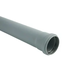 Marley HTEM Rohr mit Steckmuffe 2000 mm DN 90