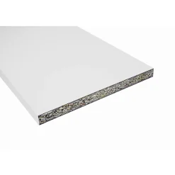 Möbelbauplatte 2630 x 200 x 19 cm weiß