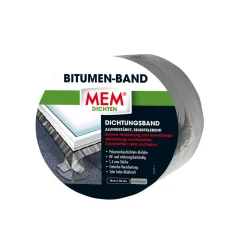 MEM Bitumen-Band bleifarbig 10 cm 1000 cm