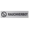 Metafranc Hinweisschild Rauchverbot Aluminium grau