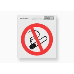 Metafranc Verbotsschild Rauchen Verboten Kunststoff rot