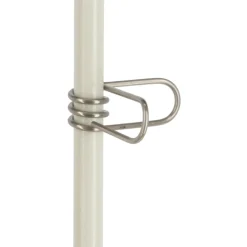 Metallclip für Fiberglas-Pfahl 10 mm 30 Stück