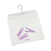 Metaltex Wäscheklammerbeutel Peggy mit Haken weiß-lila