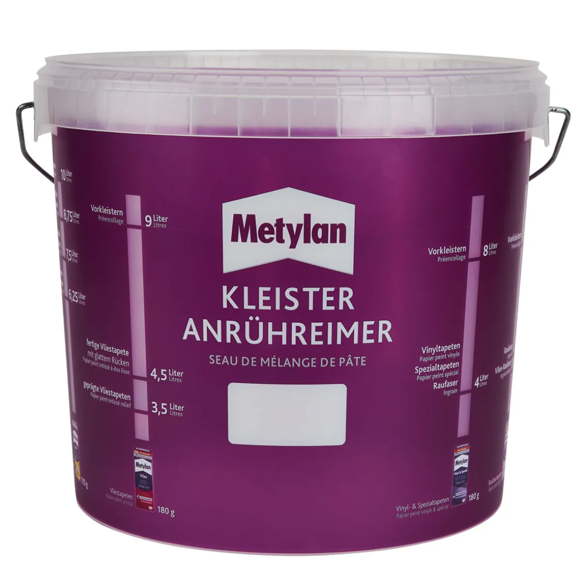 Metylan Tapeziereimer Anrühreimer für alle Kleister 10 L