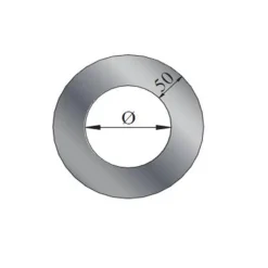 MyFireTool Rosette grau 5 cm DM 125 mm