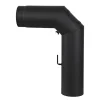 MyFireTool Rauchrohr 90 Grad Ø 120 mm schwarz 2 mm