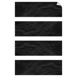 MySpotti Antirutschaufkleber Slate 4er-Set 30 x 10 cm