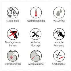 MySpotti Fixy KüchenrückwandfolieElena Fliese