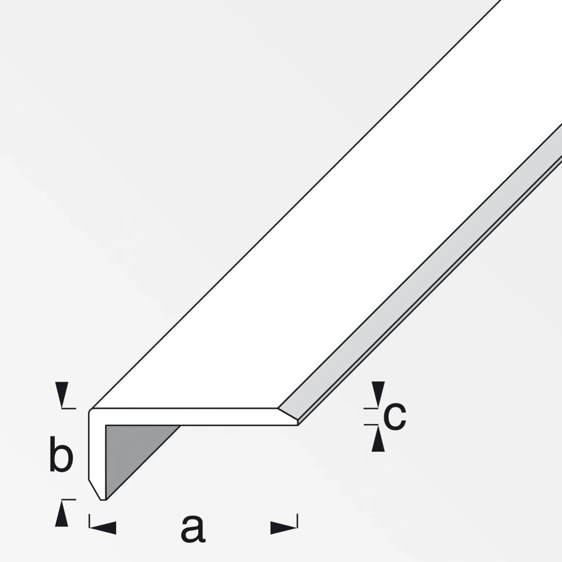 MyTool Kantenschutz-Profil 19 x 8 mm 1m silber