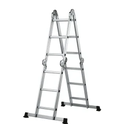 MyTool Mehrzweckleiter mit Arbeitsplattform 4 x 3 Stufen