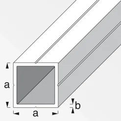 MyTool Quadratrohr 11,5 mm 1m blank