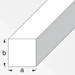 MyTool Vierkant-Stange 12 x 12 mm 1m warmgewalzt