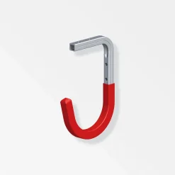 MyTool Wand- und Deckenhaken Typ 8 100 x 165 mm gummiert rot