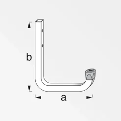 MyTool Wandhaken 250 mm verzinkt