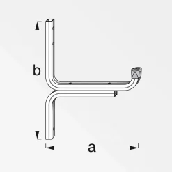 MyTool Wandhaken 175 x 220 mm blank