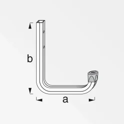 MyTool Wandhaken Typ 3 80 x 120 mm