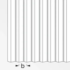 MyTool Wellenblech 25 x 50 x 1,5 mm blank