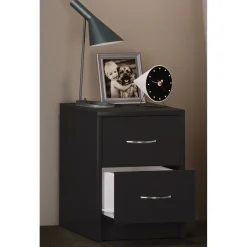 Nachttisch Boxal Mini weiß