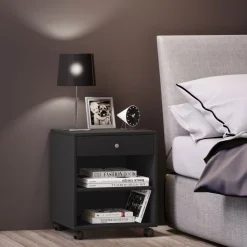 Nachttisch Rolda grau