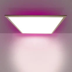 Naeve LED DL Luga Metall/KS buntLxBxH: 45x45x6cm dimmbar