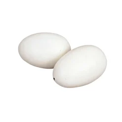 Nesteier weiß 2 Stück