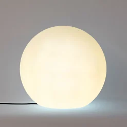 NewGarden Kugelleuchte Buly 50 Ø 50 cm wetterfest weiß