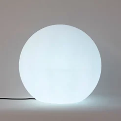 NewGarden Kugelleuchte Buly 50 Ø 50 cm wetterfest weiß