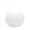 NewGarden Kugelleuchte Buly 30 Ø 30 cm wetterfest weiß