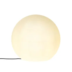 NewGarden Kugelleuchte Buly 30 Ø 30 cm wetterfest weiß