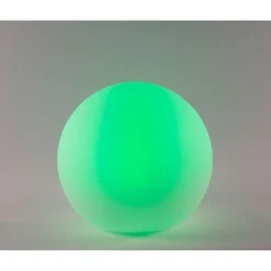 NewGarden LED-Kugelleuchte Buly 60 Kabelanschluss Ø 60 cm weiß