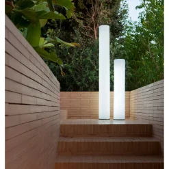 NewGarden LED-Stehleuchte Fity 160 weiß Ø160 cm